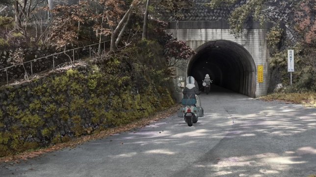 Tunnel passage scene